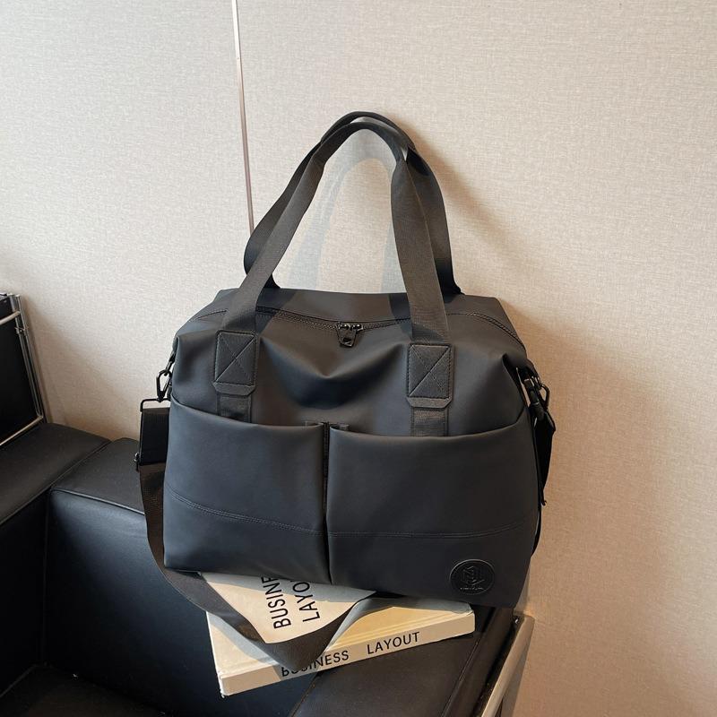 

Large capacity backpack Female leisure student class schoolbag Outdoor mountaineering bag Boys travel backpack чорний