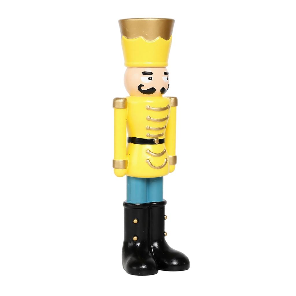 Christmas Soldier Candle Holder - Holiday Decorative Ornament for Home Decor
