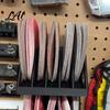 Desktop Storage Organizer Sandpaper Rack 5 Inch Sanding Discs Bins with Holed Disc Hooks And Slots Design Wall Mount Rack