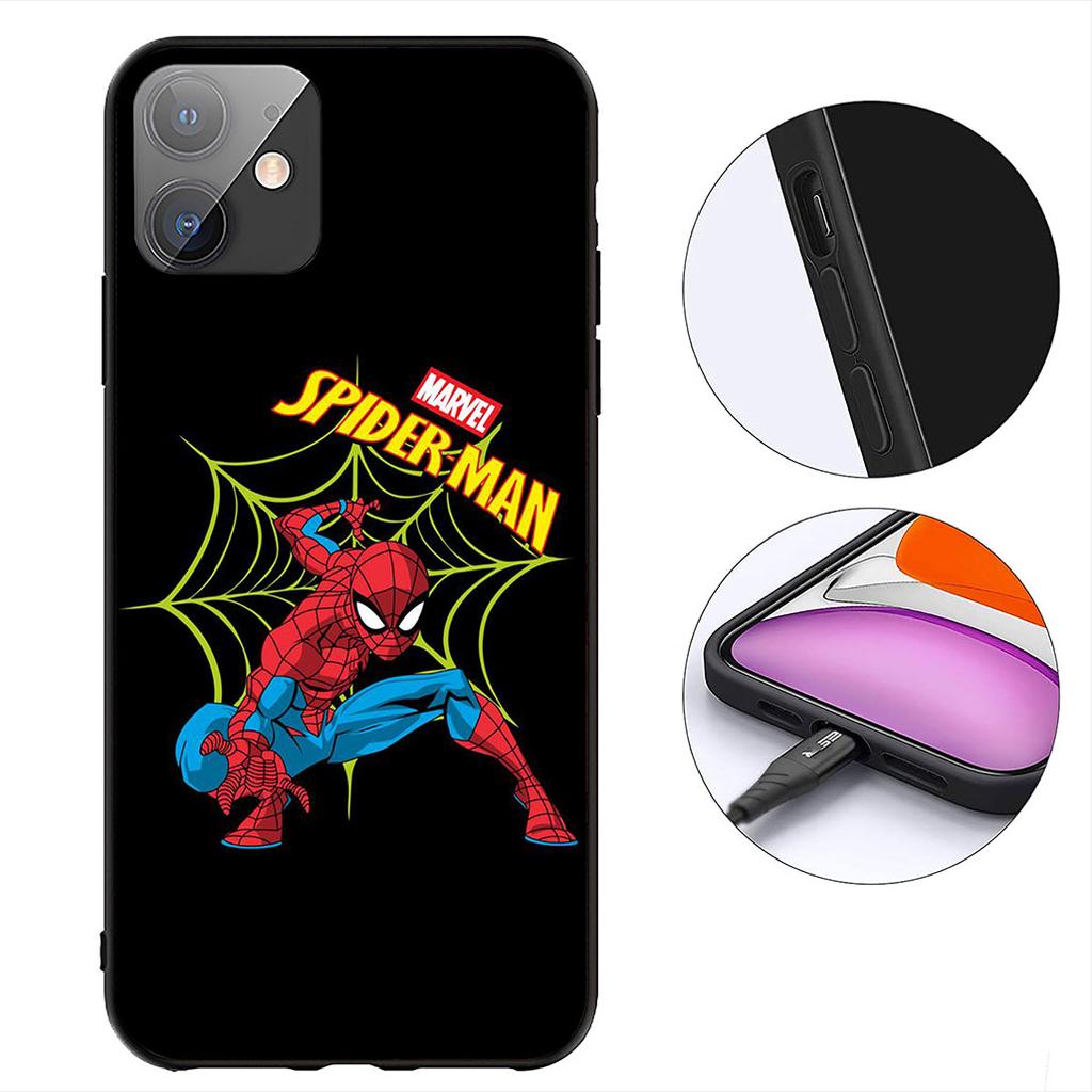 Spider Man Marvels Superhero SpiderMan Phone Case for Xiaomi Redmi Note 12 11 10 A3 Pro 10A 10C 12C Note12 5G Cover Casing