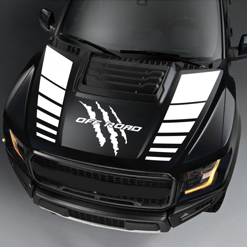 

C81 Car & Pickup Hood Decal: Personalized Sticker for Vehicle Modification and Decoration Red