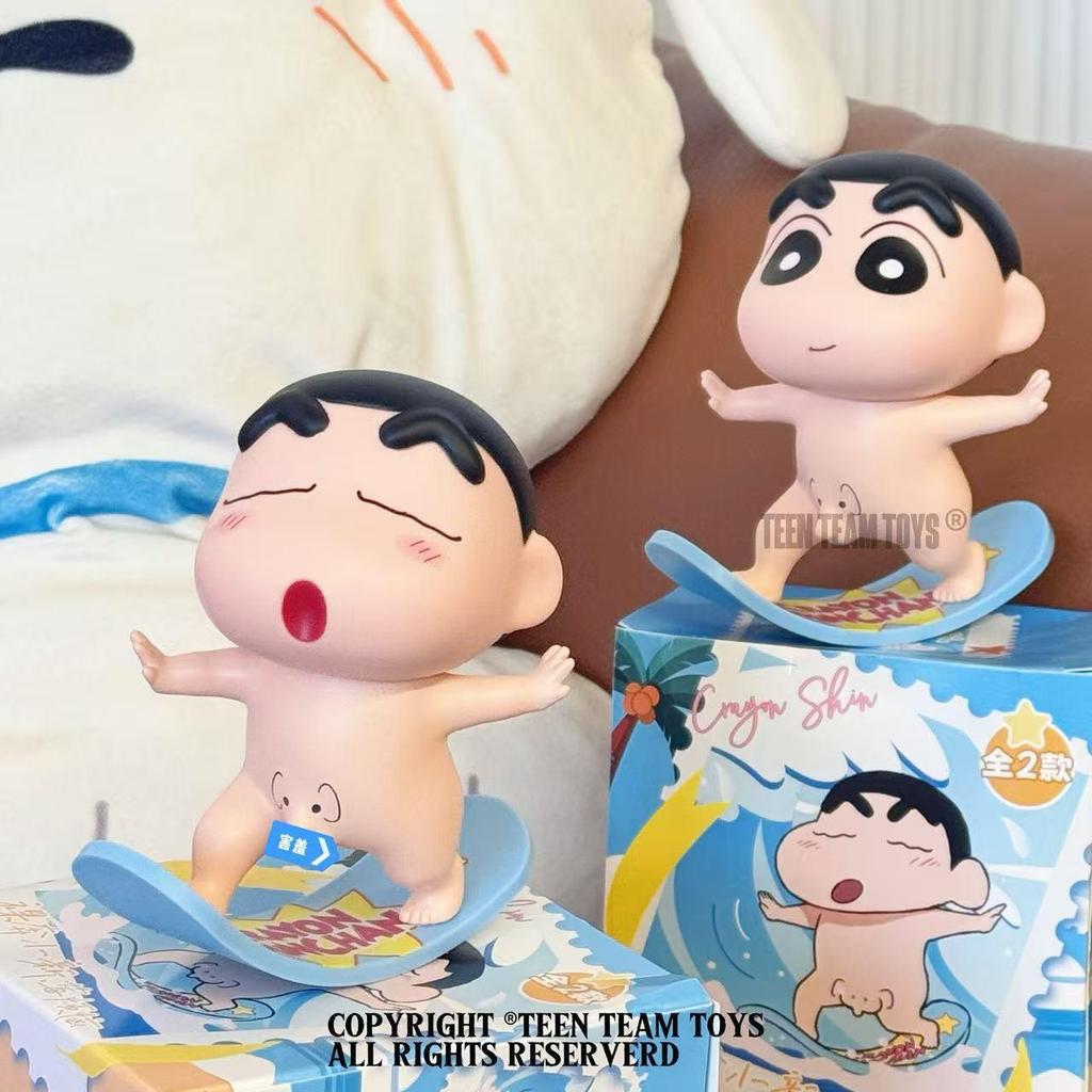 Kawaii Cute Crayon Shin Chan Anime Handmade Mini PVC Cartoon Ornament Desktop Decoration Birthday Gift