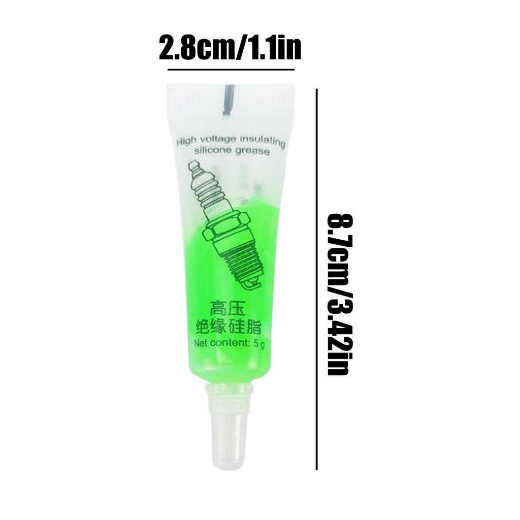 10PCS Spark Plug Lubricating Grease High Temperature Resistant Electrical Connector Lubricant For car Marine Truck RV Maintenace