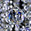 Crystal Lamp Ornament Ball for Table - 20, 30, 40mm Beaded Curtain Pendant, Wedding Hanging Decoration