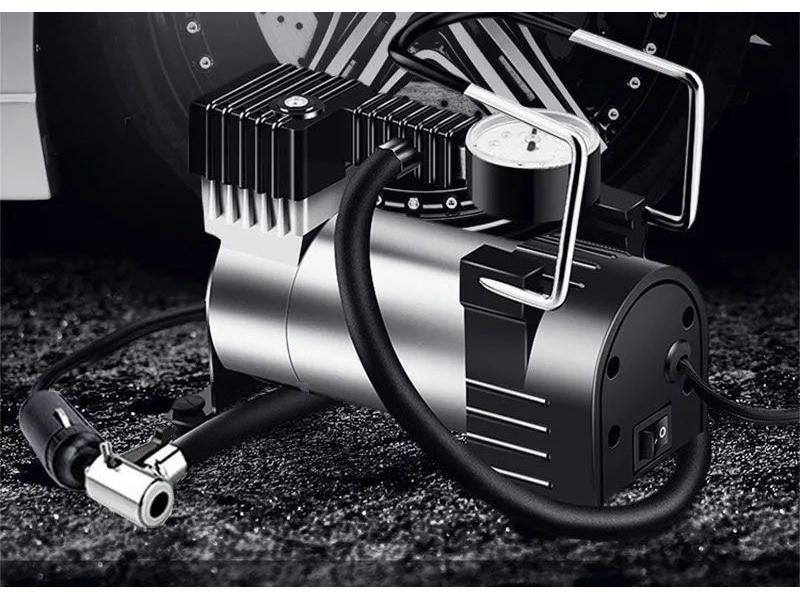 12V Portable Car & SUV Tire Air Pump for Off-road Use