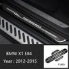 Accessories For BMW 1 3 4 5 Series F10 F20 F30 F34 X1 X3 X5 X6 Welcome pedal Door Sill Scuff Plate Guards Protector Cover strips