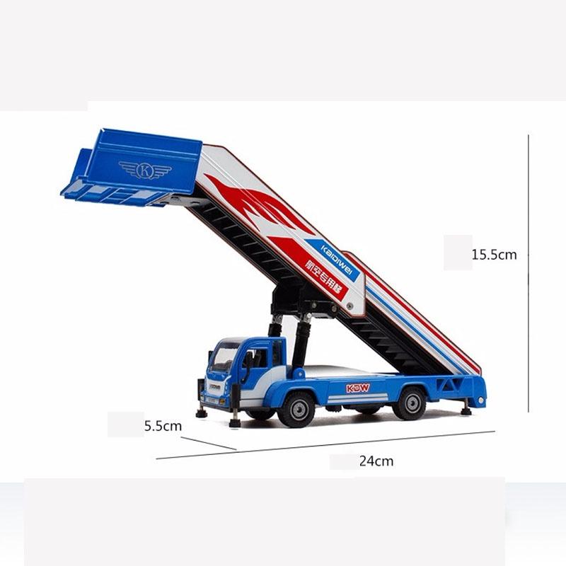 Kdw 1/43 Maßstab Druckguss Boarding-LKW Fahrzeug Legierung Kinder Geschenk Spielzeug Premium Qualität