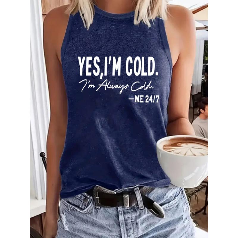 

Топ с круглым вырезом и принтом-слоганом для повседневной носки весной и летом XXL темно-синий