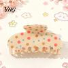 Decorative Hair Pins for Travel Colorful Polka Dot Claw Clip Women, Sweet Macaron Style Non-slip Shark Trendy Accessories Women Gripper Thick