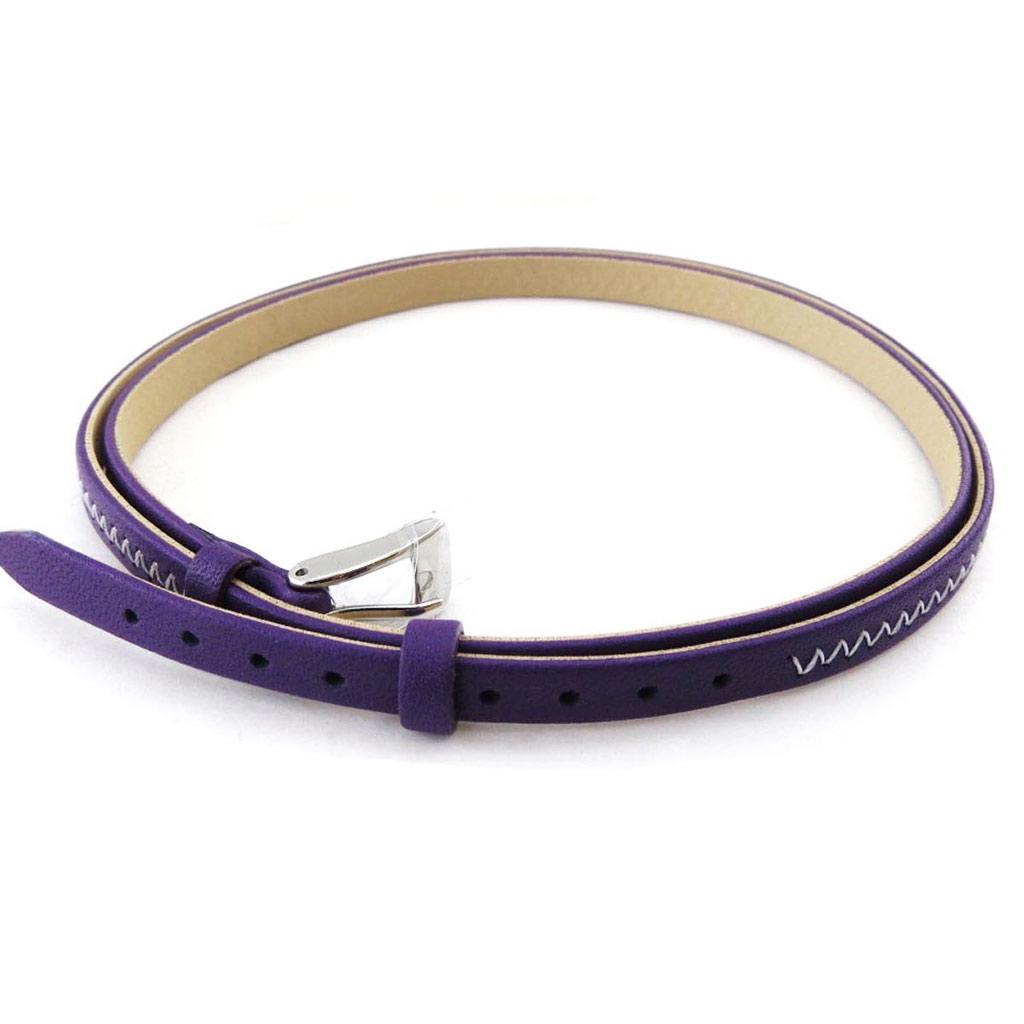 Les Trésors De Lily [J3100] - Pulseira de aço 'Peaceful' roxo prateado - 6 mm