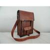 Herren Echtleder Vintage Laptop Messenger Handgefertigte Umhängetasche Schultaschen