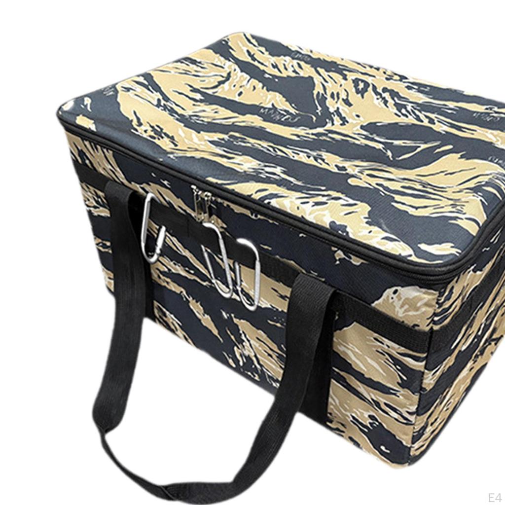 Camping Storage Bag Heavy Duty Organizer for Garage Trunk Outdoor Activities