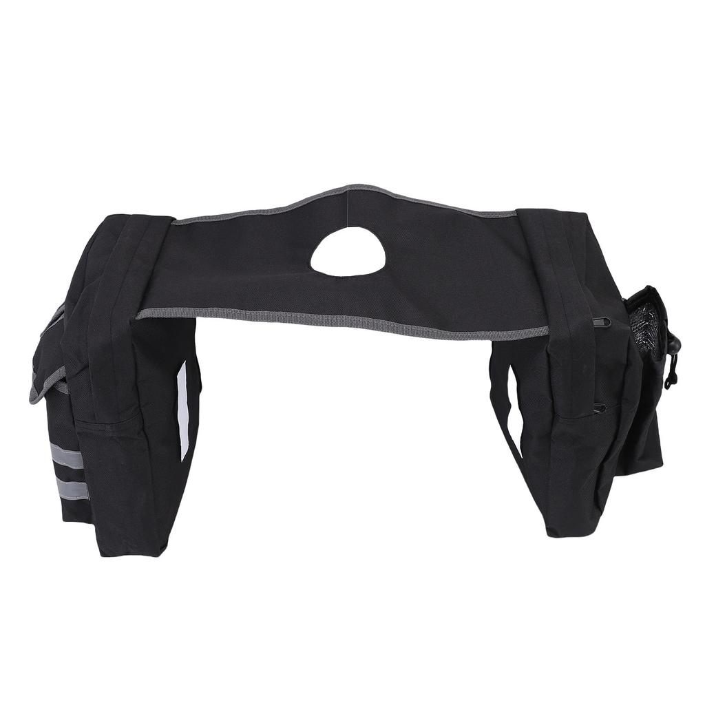 ATV Tanktasche Satteltasche Wasserdichtigkeit Reflektierstreifen Universelle Passform Kraftstofftank-Aufbewahrungstasche Gepäcktasche für UTV Schneemobil