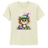 Birthday Kitten Kids T-Shirt Cute Cartoon Cat Birthday Gift For Kids