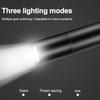 Mini Telescopic Zoom Flashlight 3 Light Mode Torch USB Rechargable Waterproof Powerful Flashlights Outdoor Portable Torch Lamp