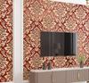 European 3D Relief Embossed Damask Wallpaper Bedroom Living Room Background Floral Pattern 3D Textured Wall Paper Home Decor