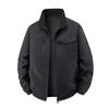 Men's Fleece Jacket, Thickened Warm Casual Top, Men's Reversible Jacket, Cotton Coat