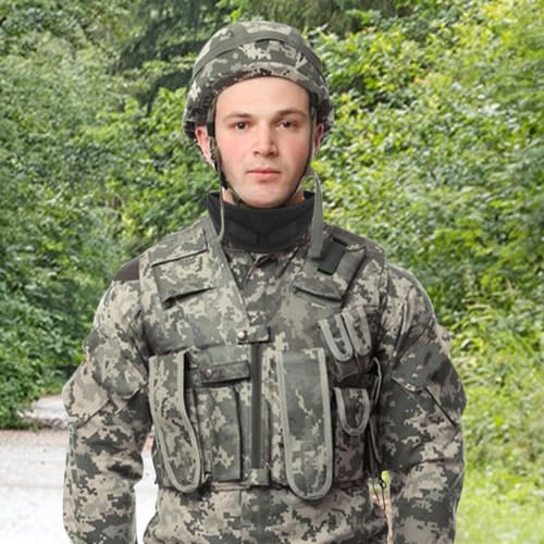 Jeproer Tactical Neck Protection | Universal Collar Neck Protection Pad, Thick Neck Guard for Tactical Vests, Outdoor Activities, and Hunting