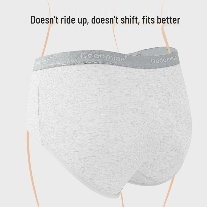 Duodu Cotton Women's 7A Antibacterial Sporty Mid-Rise Underwear 5-Pack