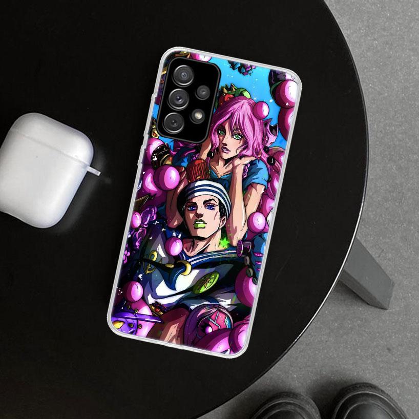 JoJo's Bizarre Adventure Cool Phone Case Cover for Samsung Galaxy A12 A22 A32 A52 A72 A02S A51 A50S A31 A20S A10S Note 20 Ultra