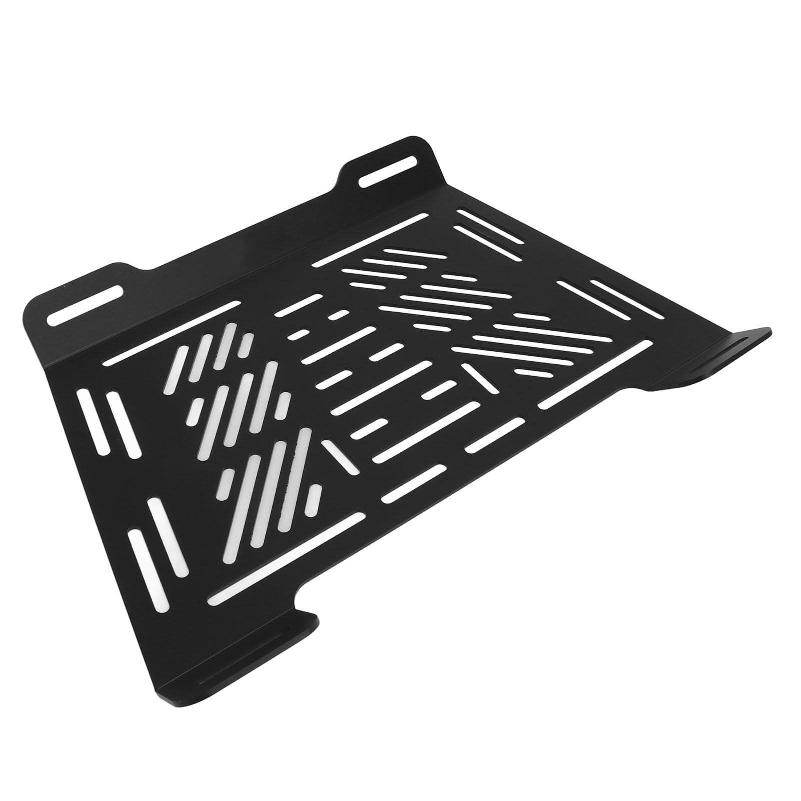 

EBTOOLS Universal Motorcycle Rear Luggage Rack, 8 kg Load, Enlarged Carrier Plate (Black)