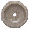 Grey Wash Basin Ø40x12 Cm Marble