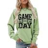 Unisex Fashion Printed Crewneck Sweatshirt, Long Sleeve Casual Pullover for Fall, Winter and Everyday Wear