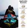 Wild Adventure Hyrule Blanket Soft Throw Blanket For Home Bedroom Bed Sofa Travel Office Solid Christmas Blanket