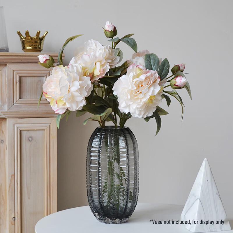 Premium Silk Peony Flower Bouquet шампанского