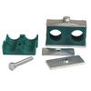 1 stuks Lichte Serie 2 Pijpgaten Hydraulische Pijpklem 6-32 mm Diameter Pijp Vastgeschroefde Plastic Clips Olie Water Gas Pijp Bevestigingsdeel