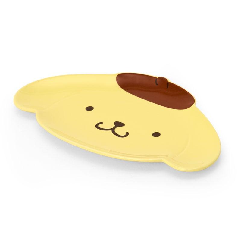Sanrio Pompompurin Face-Shaped Plate Japan NEW Sanrio Characters