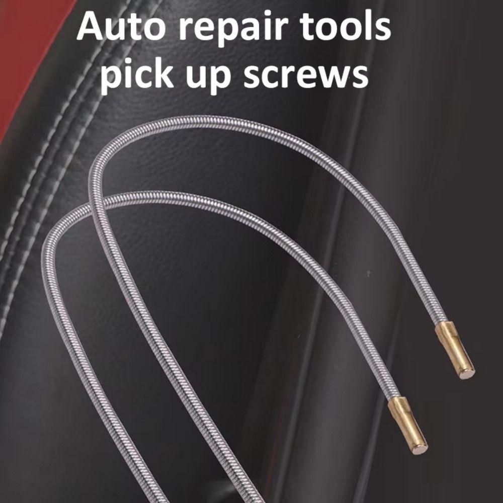 Large Head/Small Head Flexible Magnetic Pickup Tool Powerful Magnet Grabber  Automotive Repair