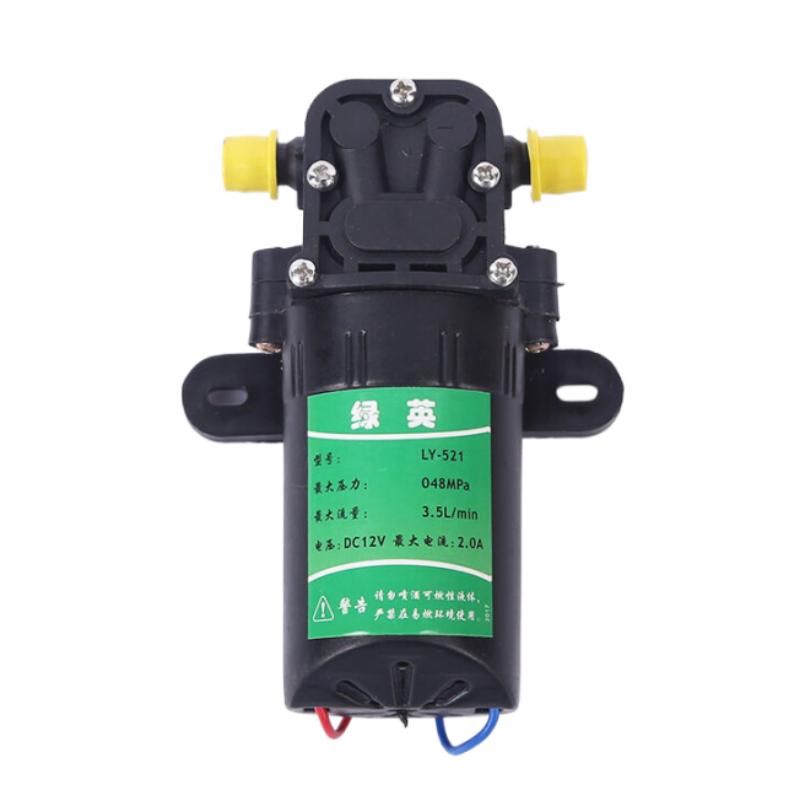 3.5L/min DC12V Durable Micro High Pressure Diaphragm Agricultural Electric Water Pump Water Spray Car Wash