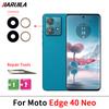 Rear Back Camera Glass Lens For Moto E6S E11 E11 E11i Edge 11 Fusion Neo 11 Neo Camera Glass With Glue Adhesive + Repair Tools