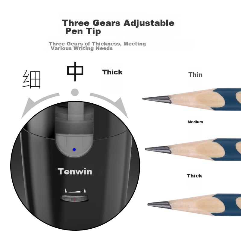Elementary School Electric Pencil Sharpener Upgraded with Large Diameter, Can Sharpen Pencils Up To 12mm Thick