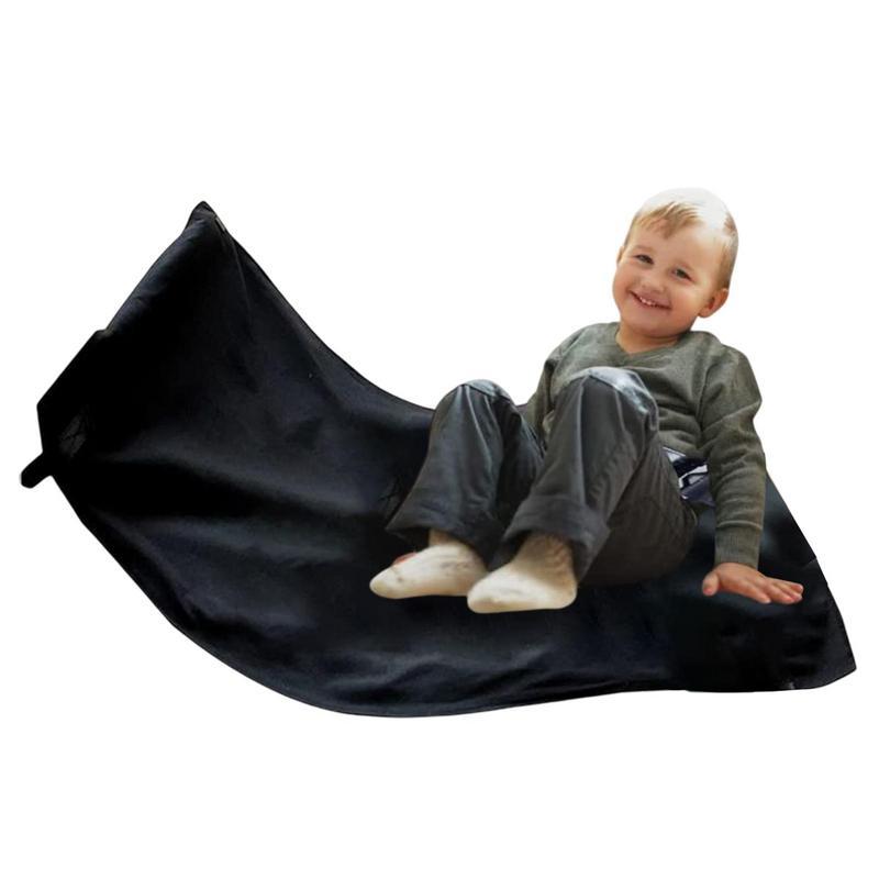 Kids Airplane Travel Bed Portable Kids Airplane Seat Extender Leg Rest Travel Footrest Hammock Mat Airplane Travel Accessories
