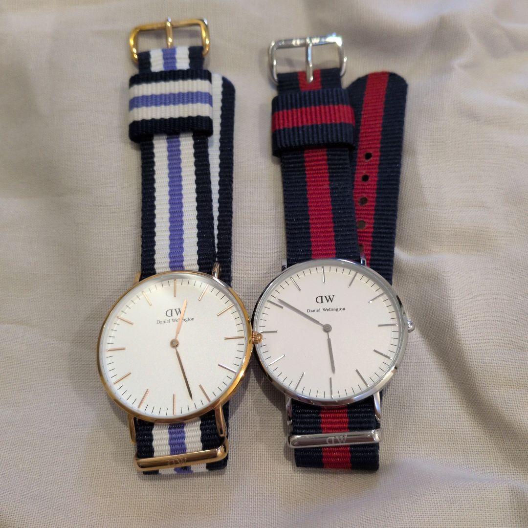 Used Daniel Wellington watch set of 2