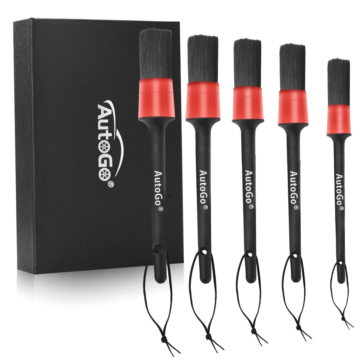 

AutoGo Детализирующие щетки для мойки автомобиля для алюминиевой мойки автомобиля Pig 5 Набор из 5 щеток, Колеса, Аксессуары, Щетина, Мягкий, Длинный, Не царапающий, Типы, чёрный