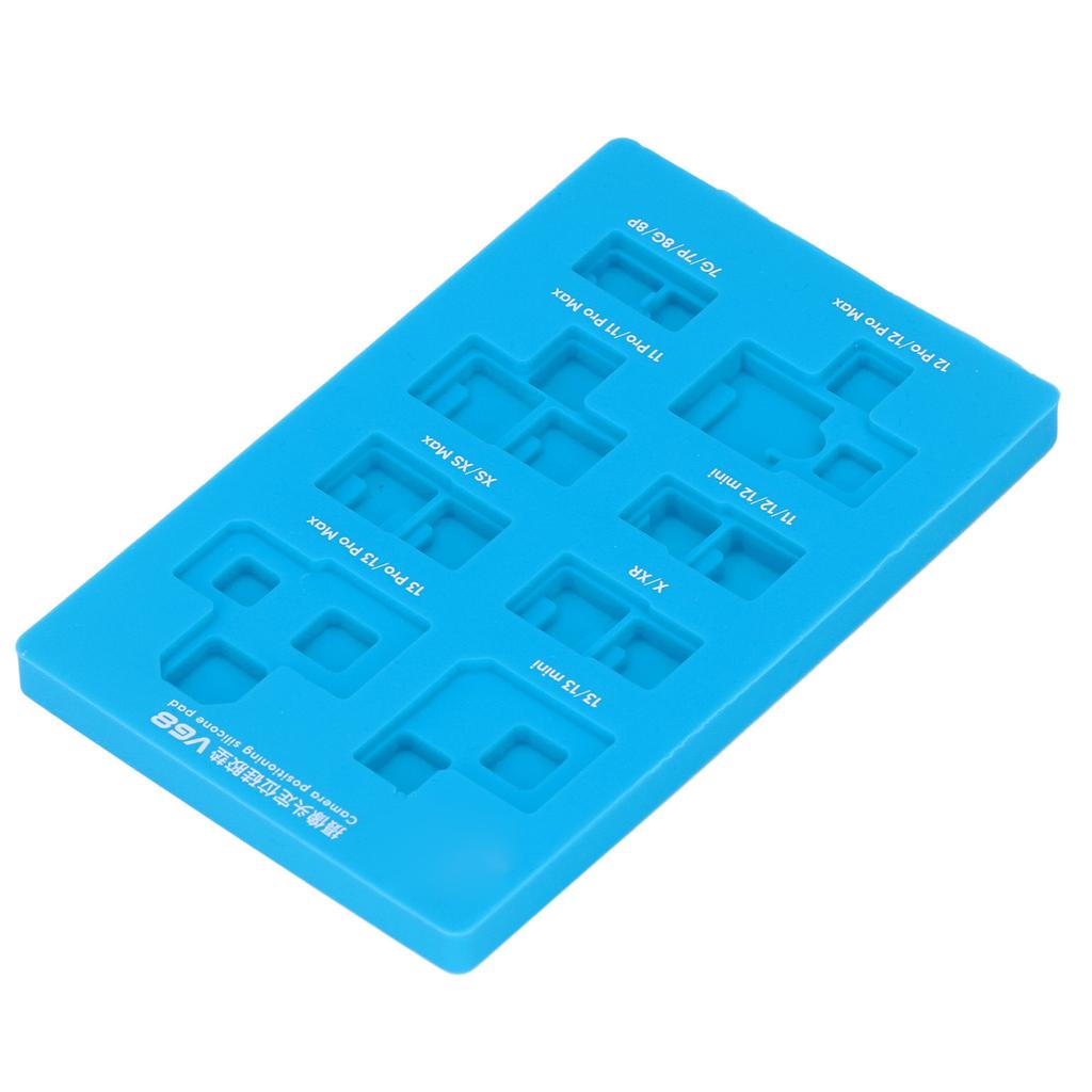 Camera Positioning Silicone Pad High Temperature Resistant Rear Camera Repair Installation Mold for IOS