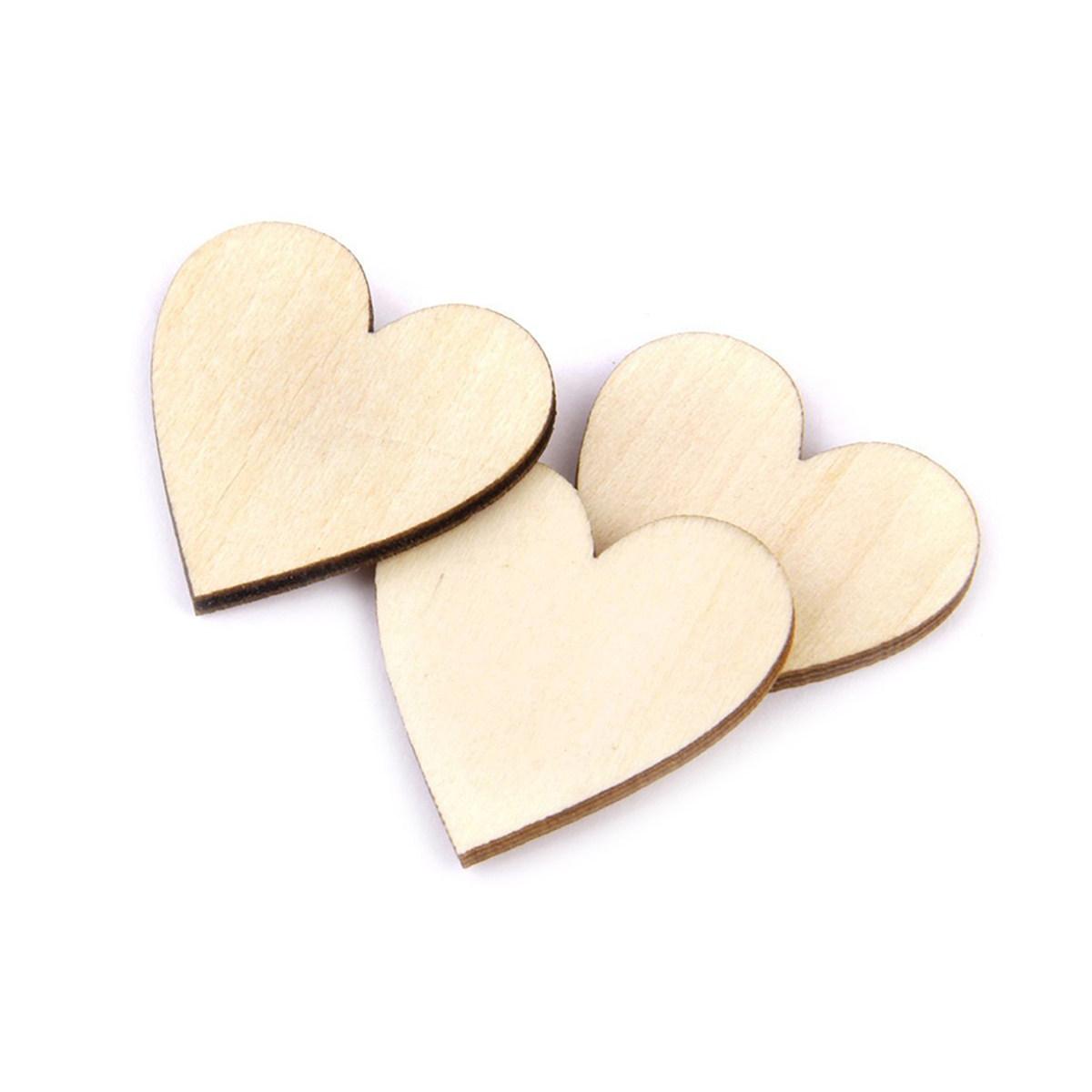

100Pcs 20Mm Natural Wood Slices with Bark Round Discs for DIY Crafts Scrapbooking Decoupage Sign Making Blank Heart Log Slices 2X2X0.3CM