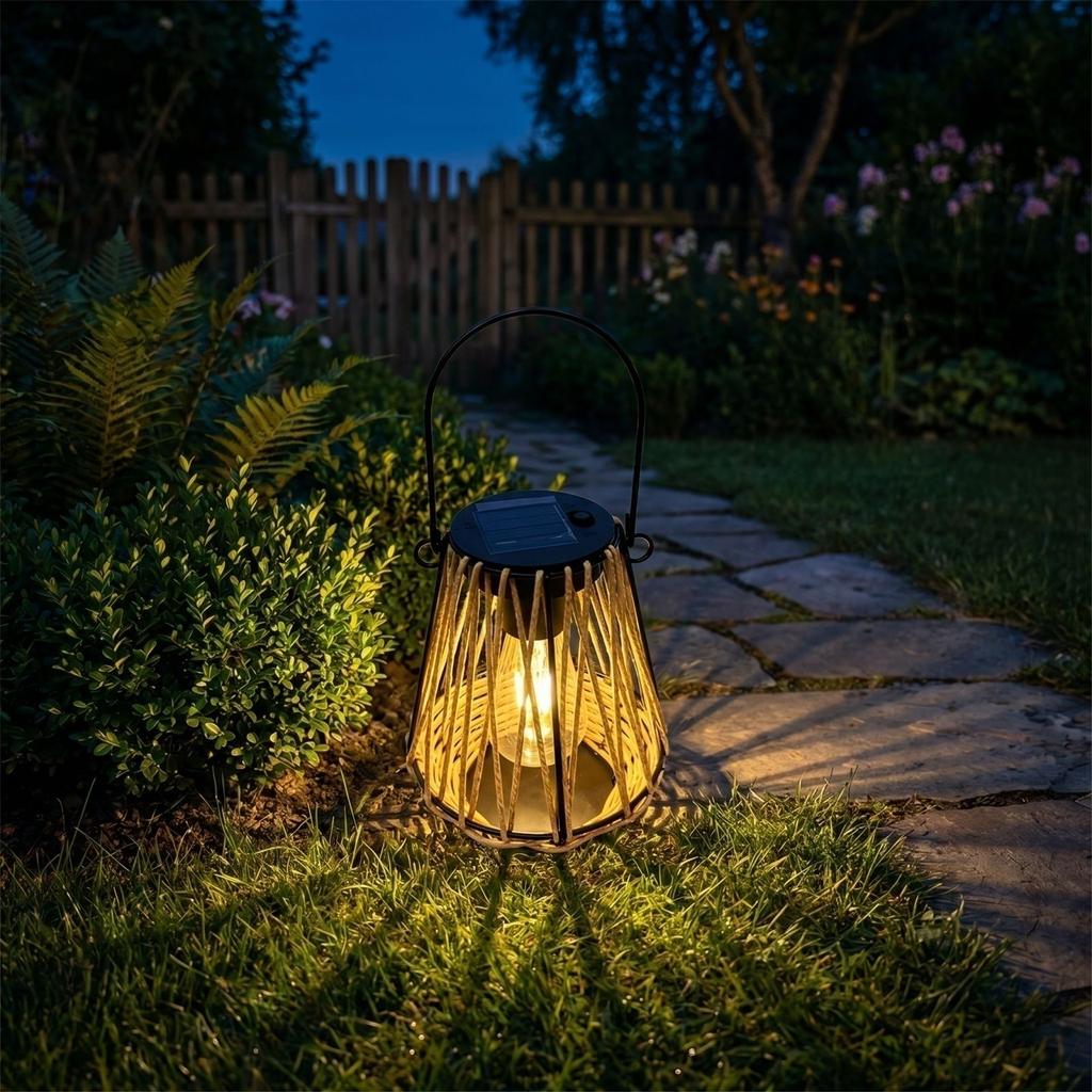 Light Handwoven for Outdoor Garden Patio