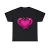 Pink Heart Valentine's Day Be Mine Valentine Graphic Tee Shirt, S-5XL
