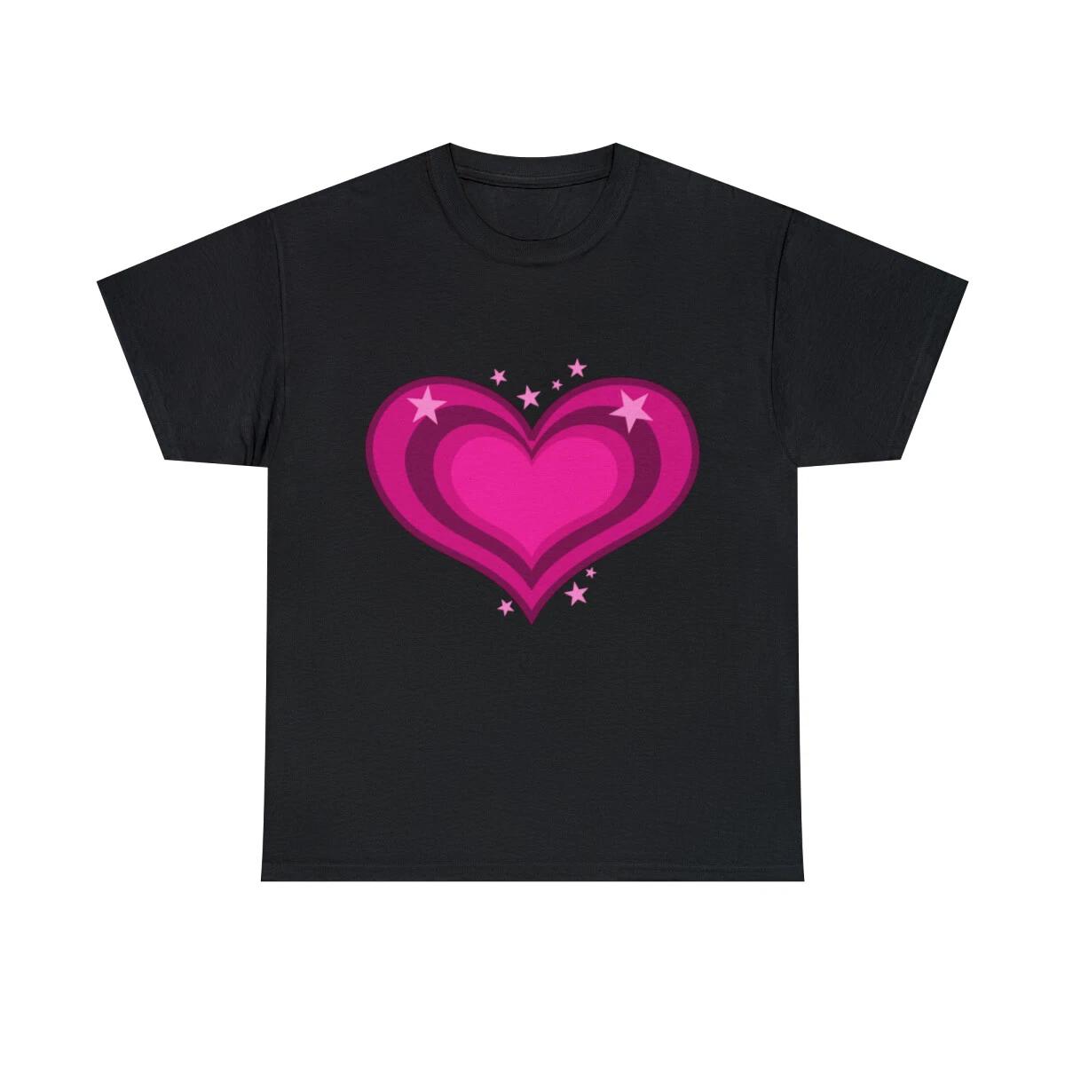 Pink Heart Valentine s Day Be Mine Valentine Graphic Tee Shirt, S-5XL 3XL