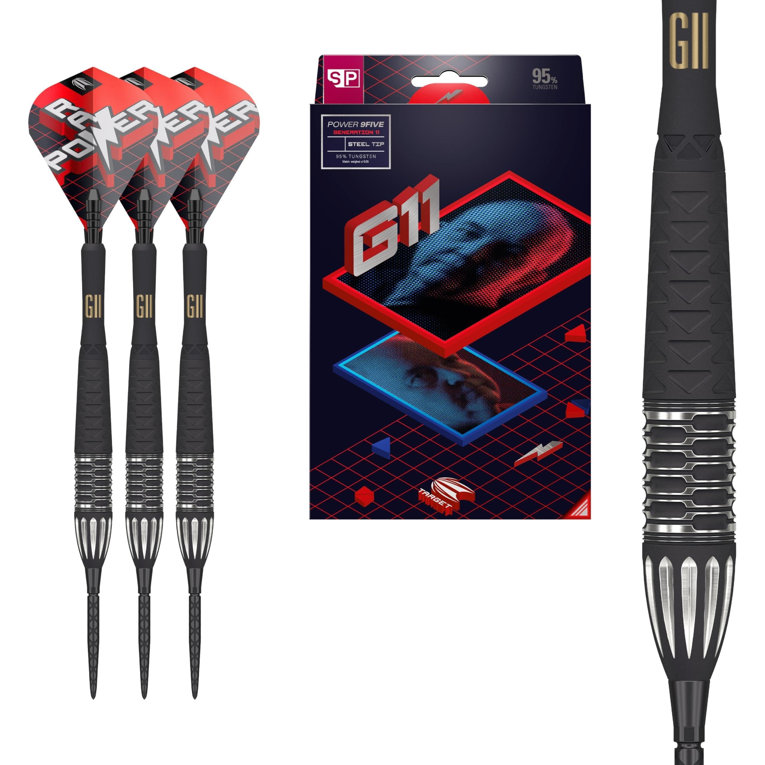 

TARGET PHIL TAYLOR POWER G11 22G SP СТРЕЛКОВЫЕ ДРОТИК 95% (24g)