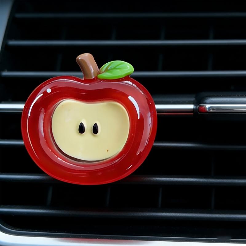 Car Air Fresheners Lovely Fruit Charms Car Diffuser Clip Decors Automotive Air Outlet Car Perfume Decoration
