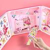 Neues Moko Magnetisches Quiet Book: Herz Prinzessin Aufkleber & Malspielzeug für Mädchen