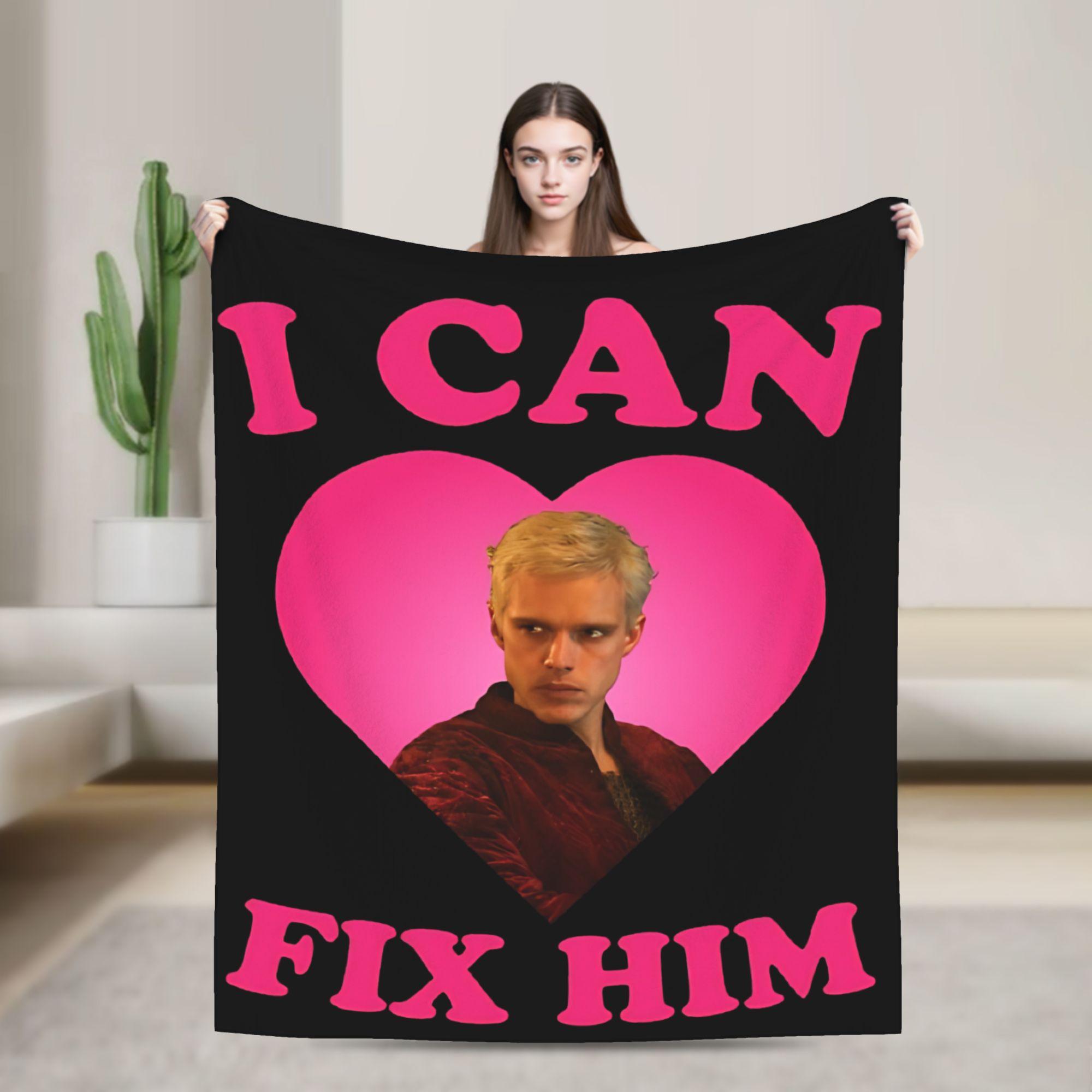 

I can fix him Aerion Targaryen Plush Blankets Girls Boys Flannel Bedding Throws For Couch Chair Sofa Bed Warm Bedspread Gift 75x100cm (30x40inch)