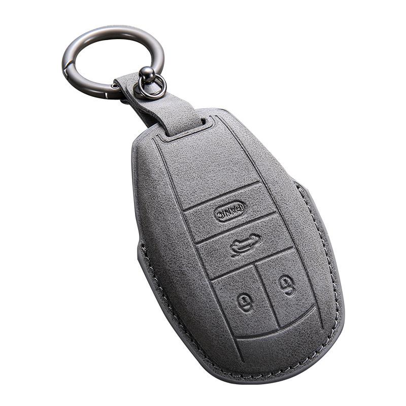 Smart Key Protective Cover for Bentley Flying Spur Continental GT Bentayga Mulsanne PU Car Remote Keychain Accessories gzhw7