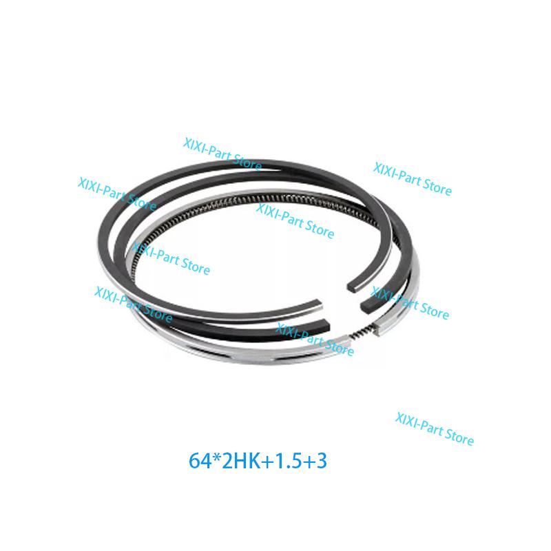 Z482 Cylinder Head Gasket Piston Ring For Kubota 2-Cylinder 67*1.5HK+1.5+3 Engine Overhaul Rebuild Kit Full Gasket Kit