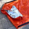 Outdoor-Notfall-Überlebens-Schlafsack, Thermodecke, Mylar, wasserdicht, wiederverwendbar, tragbar, für Camping, Wandern, Notfallausrüstung
